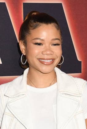 NEW YORK, NY - DECEMBER 3: Storm Reid at the 2025 Footwear News Achievement Awards at Cipriani 25 on December 3, 2025 in New York City. Copyright: xMediaPunchx