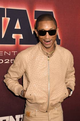 NEW YORK, NY - DECEMBER 3: Pharrell Williams at the 2025 Footwear News Achievement Awards at Cipriani 25 on December 3, 2025 in New York City. Copyright: xMediaPunchx