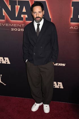 NEW YORK, NY - DECEMBER 3: Ronnie Fieg at the 2025 Footwear News Achievement Awards at Cipriani 25 on December 3, 2025 in New York City. Copyright: xMediaPunchx