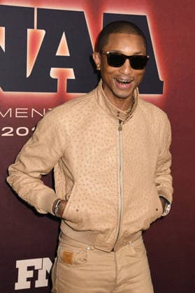 NEW YORK, NY - DECEMBER 3: Pharrell Williams at the 2025 Footwear News Achievement Awards at Cipriani 25 on December 3, 2025 in New York City. Copyright: xMediaPunchx
