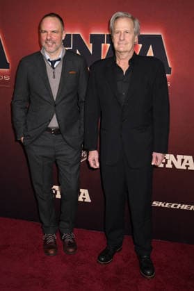 NEW YORK, NY - DECEMBER 3: Chris Hufnagel and Jeff Daniels at the 2025 Footwear News Achievement Awards at Cipriani 25 on December 3, 2025 in New York City. Copyright: xMediaPunchx