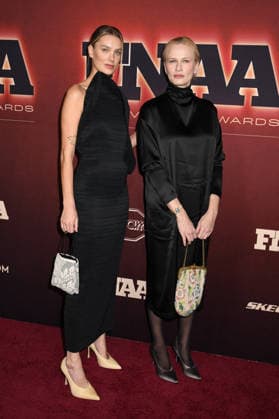 NEW YORK, NY - DECEMBER 3: Jurgita Dileviciute and Denitsa Bumbarova at the 2025 Footwear News Achievement Awards at Cipriani 25 on December 3, 2025 in New York City. Copyright: xMediaPunchx