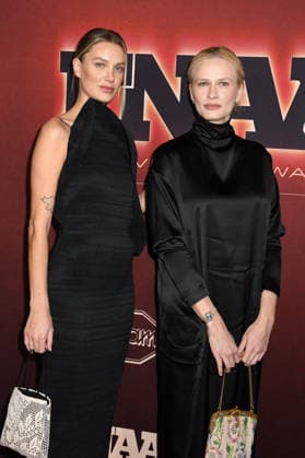 NEW YORK, NY - DECEMBER 3: Jurgita Dileviciute and Denitsa Bumbarova at the 2025 Footwear News Achievement Awards at Cipriani 25 on December 3, 2025 in New York City. Copyright: xMediaPunchx