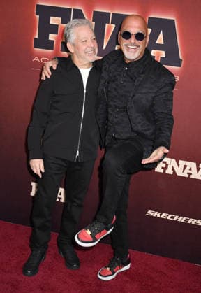 NEW YORK, NY - DECEMBER 3: Michael Greenberg and Howie Mandel at the 2025 Footwear News Achievement Awards at Cipriani 25 on December 3, 2025 in New York City. Copyright: xMediaPunchx