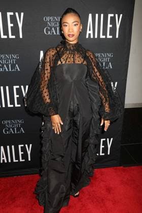December 3, 2025, New York, New York, USA: Dancer HANNAH ALISSA RICHARDSON seen during the red carpet arrivals for the 2025 Alvin Ailey American Dance TheaterÃ¢â‚¬â ¢s Opening Night Gala held New York CIty Center. New York USA - ZUMAk03_ 20251203_zaf_k03_019 Copyright: xNancyxKaszermanx