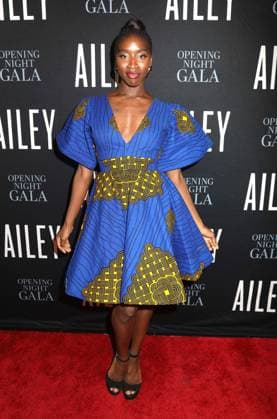 December 3, 2025, New York, New York, USA: Dancer CAROLINE T. DARTEY seen during the red carpet arrivals for the 2025 Alvin Ailey American Dance TheaterÃ¢â‚¬â ¢s Opening Night Gala held New York CIty Center. New York USA - ZUMAk03_ 20251203_zaf_k03_024 Copyright: xNancyxKaszermanx