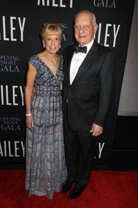 December 3, 2025, New York, New York, USA: DARIA L. WALLACH and ERIC J. WALLACH seen during the red carpet arrivals for the 2025 Alvin Ailey American Dance TheaterÃ¢â‚¬â ¢s Opening Night Gala held New York CIty Center. New York USA - ZUMAk03_ 20251203_zaf_k03_050 Copyright: xNancyxKaszermanx