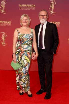 Edda Arnljótsdóttir and Ingvar Eggert Sigurðsson at the 22nd edition of the Marrakech International Film Festival on 3 December 2025 Dominique Jacovides Bestimage 22nd edition of the Marrakech International Film Festival on 3 December 2025 Marrakech Morocco  Copyright: xDOMINIQUExJACOVIDESx xBESTIMAGExDOMINIQUExJACOVIDESx xBESTIMAGEx