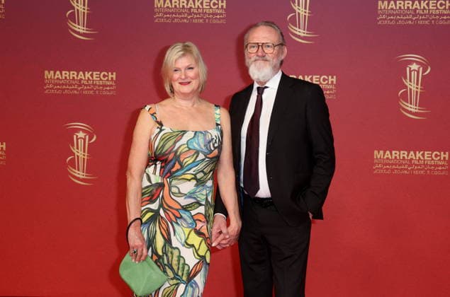 Edda Arnljótsdóttir and Ingvar Eggert Sigurðsson at the 22nd edition of the Marrakech International Film Festival on 3 December 2025 Dominique Jacovides Bestimage 22nd edition of the Marrakech International Film Festival on 3 December 2025 Marrakech Morocco  Copyright: xDOMINIQUExJACOVIDESx xBESTIMAGExDOMINIQUExJACOVIDESx xBESTIMAGEx