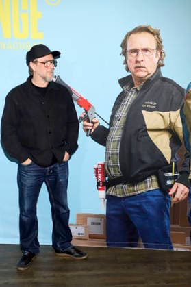 Bjarne Mädel at the preview of the NDR comedy Prange Man ist ja Nachbar at UCI Mundsburg, Hamburg, 03 12 2025 Foto:xgbrcix xFuturexImagex prange_5243
