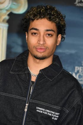 LOS ANGELES, CA - DECEMBER 3: Orlando Lucas at the season 2 world premiere of Disney+ s Percy Jackson and the Olympians at Academy Museum of Motion Pictures on December 03, 2025 in Los Angeles, California. Copyright: xJeffreyxMayerx xMediaPunchx