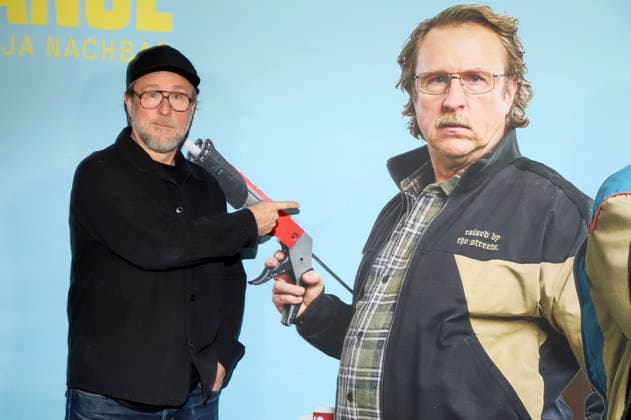 Bjarne Mädel at the preview of the NDR comedy Prange Man ist ja Nachbar at UCI Mundsburg, Hamburg, 03 12 2025 Foto:xgbrcix xFuturexImagex prange_5245