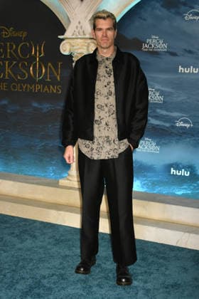 LOS ANGELES, CA - DECEMBER 3: Timothy Simmons at the season 2 world premiere of Disney+ s Percy Jackson and the Olympians at Academy Museum of Motion Pictures on December 03, 2025 in Los Angeles, California. Copyright: xJeffreyxMayerx xMediaPunchx