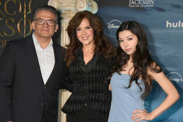 LOS ANGELES, CA - DECEMBER 3: Maria Canals Barrera at the season 2 world premiere of Disney+ s Percy Jackson and the Olympians at Academy Museum of Motion Pictures on December 03, 2025 in Los Angeles, California. Copyright: xJeffreyxMayerx xMediaPunchx