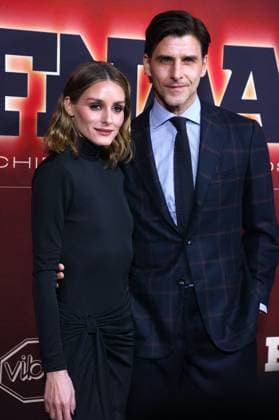 Annual Footwear News Achievement Awards FNAAs - NYC Olivia Palermo and Johannes Huebl attend the annual Footwear News Achievement Awards FNAAs at Cipriani in New York, NY on December 3, 2025. Photo by Charles Guerin ABACAPRESS.COM New York City NY United States  Copyright: xGuerinxCharles ABACAx