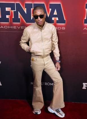 Annual Footwear News Achievement Awards FNAAs - NYC Pharrell Williams attends the annual Footwear News Achievement Awards FNAAs at Cipriani in New York, NY on December 3, 2025. Photo by Charles Guerin ABACAPRESS.COM New York City NY United States  Copyright: xGuerinxCharles ABACAx