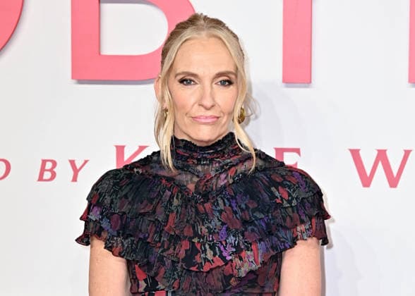 Toni Collette attends Goodbye June World Premiere at Curzon Mayfair in London, England. UK. Wednesday 3rd December 2025 Copyright: xJamesxWarrenx ae17p707