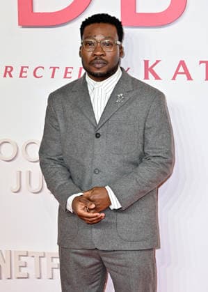Fisayo Akinade attends Goodbye June World Premiere at Curzon Mayfair in London, England. UK. Wednesday 3rd December 2025 Copyright: xJamesxWarrenx ae17p724