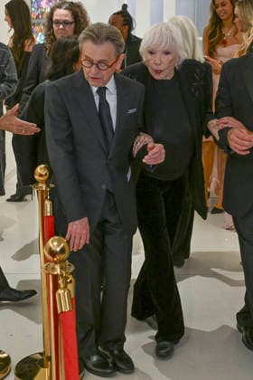 December 3, 2025, Los Angeles, California, USA: American dancer, choreographer, and actor MIKHAIL BARYSHNIKOV and American actress, dancer, activist, author, and producer SHIRLEY MACLAINE attend the 2025 Dance Hall of Fame Ceremony: RED CARPET. Los Angeles USA - ZUMAb173 20251203_aap_b173_016 Copyright: xBillyxBennightx