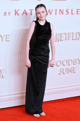 Flora Jacoby Richardson at the world premiere of the movie Goodbye June at Curzon Mayfair London, 03 12 2025 Foto:xS.xVasx xFuturexImagex june_5239