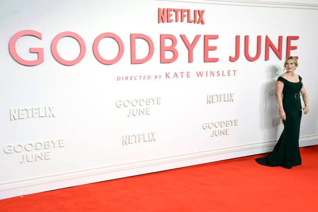 Kate Winslet at the world premiere of the movie Goodbye June at Curzon Mayfair London, 03 12 2025 Foto:xS.xVasx xFuturexImagex june_5274