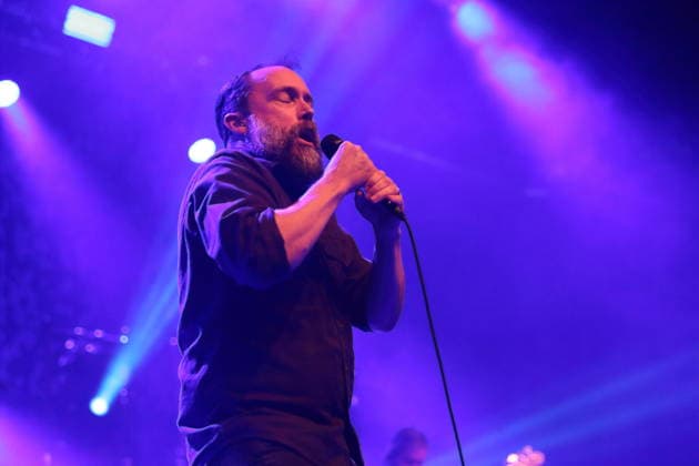 Neil Fallon from the band Clutch at a concert at Huxleys Neue Welt in Berlin, December 3, 2025 Clutch concert Berlin