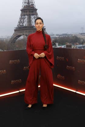 Oona Castilla Chaplin Photocall for the film Avatar Fire and Ash Avatar de Feu et de Cendres at the Shangri La Hotel in Paris on December 4, 2025 Coadic Guirec Bestimage Photocall for the film Avatar Fire and Ash at the Shangri La Hotel in Paris on December 4, 2025 Paris France  Copyright: xCOADICxGUIRECx xBESTIMAGExCOADICxGUIRECx xBESTIMAGEx
