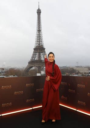 Oona Castilla Chaplin Photocall for the film Avatar Fire and Ash Avatar de Feu et de Cendres at the Shangri La Hotel in Paris on December 4, 2025 Coadic Guirec Bestimage Photocall for the film Avatar Fire and Ash at the Shangri La Hotel in Paris on December 4, 2025 Paris France  Copyright: xCOADICxGUIRECx xBESTIMAGExCOADICxGUIRECx xBESTIMAGEx