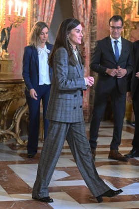 King Felipe and Queen Letizia during the annual meeting of the Board of Trustees of the Princess of Girona Foundation, at the Royal Palace, on December 4, 2025, in Madrid Spain The main objective of the Foundation is to work for young people in all those aspects critical to their future REUNIÓN PATRONATO REYES MONARQUÍA PALACIO REAL José Madrid Madrid Madrid Espana  Copyright: xJosÃ xOlivax 7147153