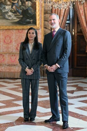 King Felipe and Queen Letizia during the annual meeting of the Board of Trustees of the Princess of Girona Foundation, at the Royal Palace, on December 4, 2025, in Madrid Spain The main objective of the Foundation is to work for young people in all those aspects critical to their future REUNIÓN PATRONATO REYES MONARQUÍA PALACIO REAL José Madrid Madrid Madrid Espana  Copyright: xJosÃ xOlivax 7147160
