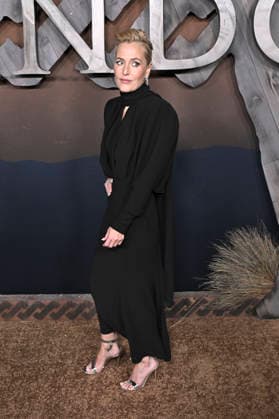 Gillian Anderson at the premiere of the Netflix series The Abandons at the Netflix Tudum Theater Los Angeles, 03 12 2025 Foto:xD.xStarbuckx xFuturexImagex abandons_5313