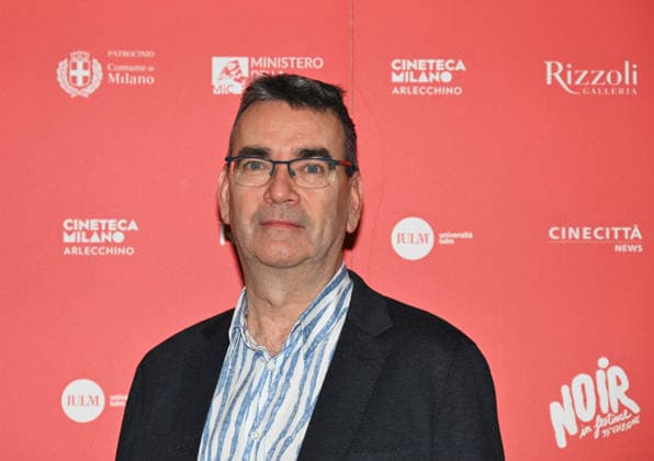 Milan, Italy Mick Herron receives the Raymond Chandler Award at the Noir in Festival with a masterclass at IULM. In the photo: Mick Herron  Copyright: xNickxZonnax xipa-agency.netx xNickxZonnax IPA_Agency_IPA68737821