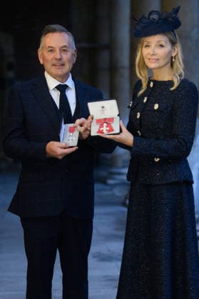 Investiture at St. James s Palace, London, UK - Thursday 04 December 2025 Mr. Raymond Mifsud and Mrs. Amanda Mifsud of Ashford - Co-Founders, Abbie™s Army are awarded an MBE for charitable services to Children and Families dealing with Diffuse Intrinsic Pontine Glioma and to Brain Tumour Research at St. James s Palace, London, England, UK on Thursday 4 December, 2025., Credit:Justin Ng Avalon UK, England, London, St. James s Palace  Copyright: xJustinxNgx xAvalonx 1056528529