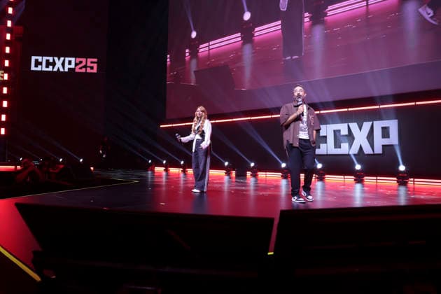 Tom Wlaschiha participates in a panel on the Thunder stage at CCXP25. Sao Paulo (SP), December 4, 2025 Event Entertainment CCXP Cinema Actor Tom Wlaschiha participates in a panel on the Thunder Stage during CCXP25, at Sao Paulo Expo, in the southern zone of the city of Sao Paulo. Known for his work in major international productions, the artist interacts with the audience, talks about his career and recent projects, and is greeted by thousands of fans on the event s main stage. The presentation is hosted by Marcelo Forlani and Bianca Alencar and is part of the CCXP25 program on Thursday, December 4, 2025. (Foto: Leco Viana Thenews2 imago images) Tom Wlaschiha participates in a panel on the Thunder stage at CCXP25.  Copyright: xLecoxVianax