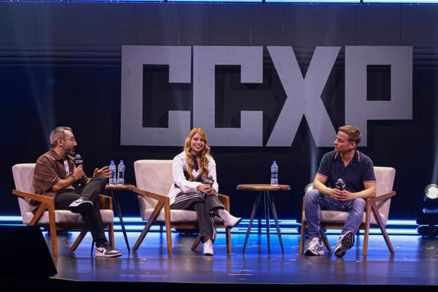 Tom Wlaschiha participates in a panel on the Thunder stage at CCXP25. Sao Paulo (SP), December 4, 2025 Event Entertainment CCXP Cinema Actor Tom Wlaschiha participates in a panel on the Thunder Stage during CCXP25, at Sao Paulo Expo, in the southern zone of the city of Sao Paulo. Known for his work in major international productions, the artist interacts with the audience, talks about his career and recent projects, and is greeted by thousands of fans on the event s main stage. The presentation is hosted by Marcelo Forlani and Bianca Alencar and is part of the CCXP25 program on Thursday, December 4, 2025. (Foto: Leco Viana Thenews2 imago images) Tom Wlaschiha participates in a panel on the Thunder stage at CCXP25.  Copyright: xLecoxVianax