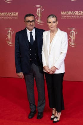 22nd Marrakech International Film Festival Day 6 nb Faical Laraichi, Mélita Toscan du Plantier attends the 22nd Marrakech International Film Festival Day 6 on December 04, 2025 in Marrakech, Maroc. Photo by Nasser Berzane ABACAPRESS.COM Marrakech  Copyright: xBerzanexNasser ABACAx