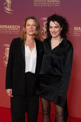 22nd Marrakech International Film Festival Day 6 nb Coralie Fargeat and a guest attends the 22nd Marrakech International Film Festival Day 6 on December 04, 2025 in Marrakech, Maroc. Photo by Nasser Berzane ABACAPRESS.COM Marrakech  Copyright: xBerzanexNasser ABACAx