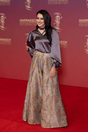 22nd Marrakech International Film Festival Day 6 nb Nabila Kilani attends the 22nd Marrakech International Film Festival Day 6 on December 04, 2025 in Marrakech, Maroc. Photo by Nasser Berzane ABACAPRESS.COM Marrakech  Copyright: xBerzanexNasser ABACAx