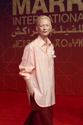 22nd Marrakech International Film Festival Day 6 nb Tilda Swinton attends the 22nd Marrakech International Film Festival Day 6 on December 04, 2025 in Marrakech, Maroc. Photo by Nasser Berzane ABACAPRESS.COM Marrakech  Copyright: xBerzanexNasser ABACAx