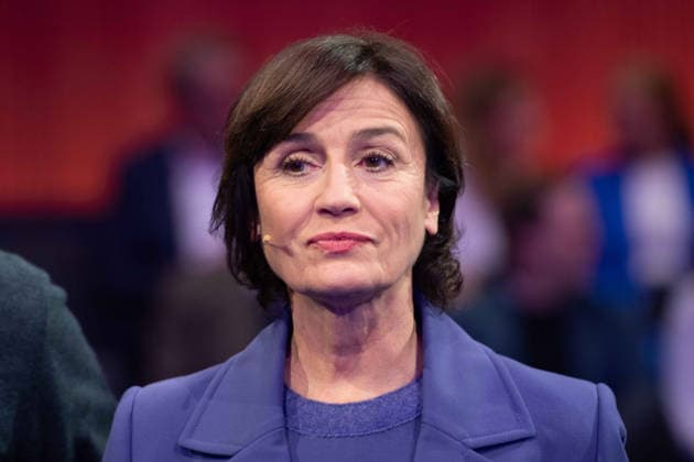 Sandra MAISCHBERGER, presenter, portrait, portrait, cropped single image, single motif, Hanns Joachim Friedrichs Prize 2025, award ceremony on 04 12 2025, in Cologne