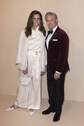 Brunello, Il Visionario Garbato Premiere - Rome ROME, ITALY - DECEMBER 04: Kyle MacLachlan and Desiree Gruber attend the premiere of Brunello , Il Visionario Garbato at Cinecitta Studios on December 04, 2025 in Rome, Italy. Prima Barol Anadolu Rome Italy. Editorial use only. Please get in touch for any other usage.  Copyright: x2025xAnadoluxPrimaxBarolx