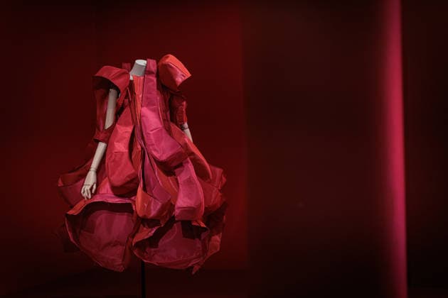 NGV FASHION EXHIBITION, Vivienne Westwood and Rei Kawakubo fashion exhibition at the National Gallery of Victoria in Melbourne, Friday, December 5, 2025. ( NO ARCHIVING MELBOURNE VICTORIA AUSTRALIA  Copyright: xNADIRxKINANIx 20251205187269768879