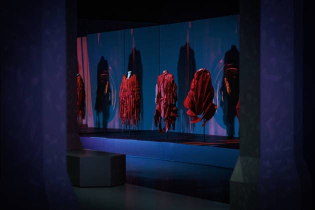 NGV FASHION EXHIBITION, Vivienne Westwood and Rei Kawakubo fashion exhibition at the National Gallery of Victoria in Melbourne, Friday, December 5, 2025. ( NO ARCHIVING MELBOURNE VICTORIA AUSTRALIA  Copyright: xNADIRxKINANIx 20251205194141797880