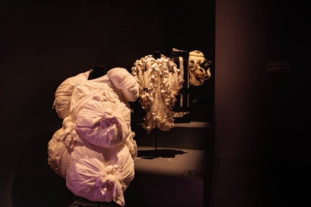 NGV FASHION EXHIBITION, Vivienne Westwood and Rei Kawakubo fashion exhibition at the National Gallery of Victoria in Melbourne, Friday, December 5, 2025. ( NO ARCHIVING MELBOURNE VICTORIA AUSTRALIA  Copyright: xNADIRxKINANIx 20251205158711818610