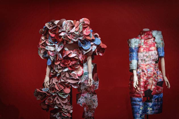 NGV FASHION EXHIBITION, Vivienne Westwood and Rei Kawakubo fashion exhibition at the National Gallery of Victoria in Melbourne, Friday, December 5, 2025. ( NO ARCHIVING MELBOURNE VICTORIA AUSTRALIA  Copyright: xNADIRxKINANIx 20251205180665882318