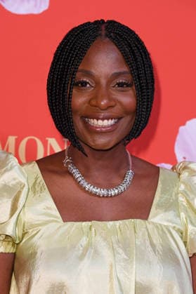 Nikeata Thompson at the MON CHERI BARBARA DAY at the Residenz in Munich on 04 12 2025