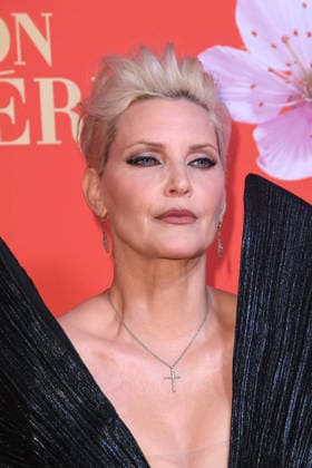 Nadja Auermann at the MON CHERI BARBARA DAY at the Residenz in Munich on 04 12 2025