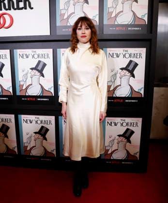Molly Ringwald arrives on the red carpet at Netflix s The New Yorker At 100 New York Screening at The Paris Theatre in New York City on Thursday, December 4, 2025.  NYP20251204162 JOHNxANGELILLO