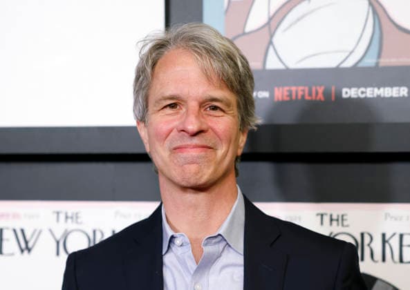 Marshall Curry arrives on the red carpet at Netflix s The New Yorker At 100 New York Screening at The Paris Theatre in New York City on Thursday, December 4, 2025.  NYP20251204164 JOHNxANGELILLO