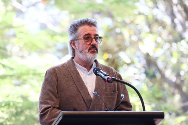 OLAFUR ELIASSON MEDIA PREVIEW, A preview of an exhibition by Icelandic-Danish artist Olafur Eliasson at the Gallery of Modern Art (GOMA), in Brisbane, Friday, December 5, 2025. ( NO ARCHIVING BRISBANE QUEENSLAND AUSTRALIA  Copyright: xx 20251205124700674014